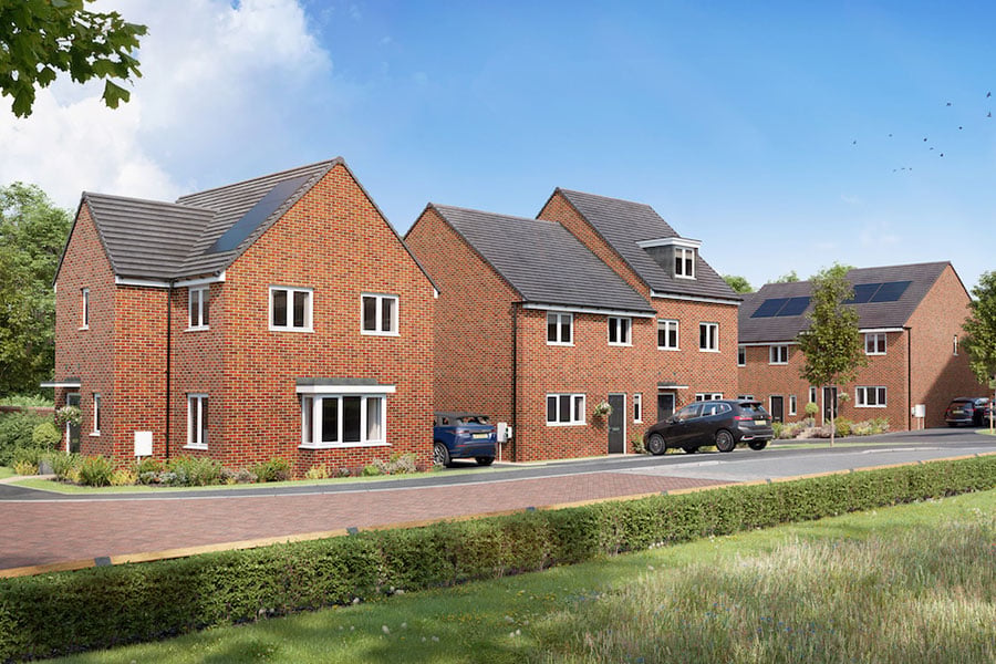Work begins on disused land in Upton bringing 100 new homes to the area