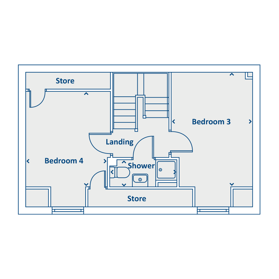 Second Floor Floorplan