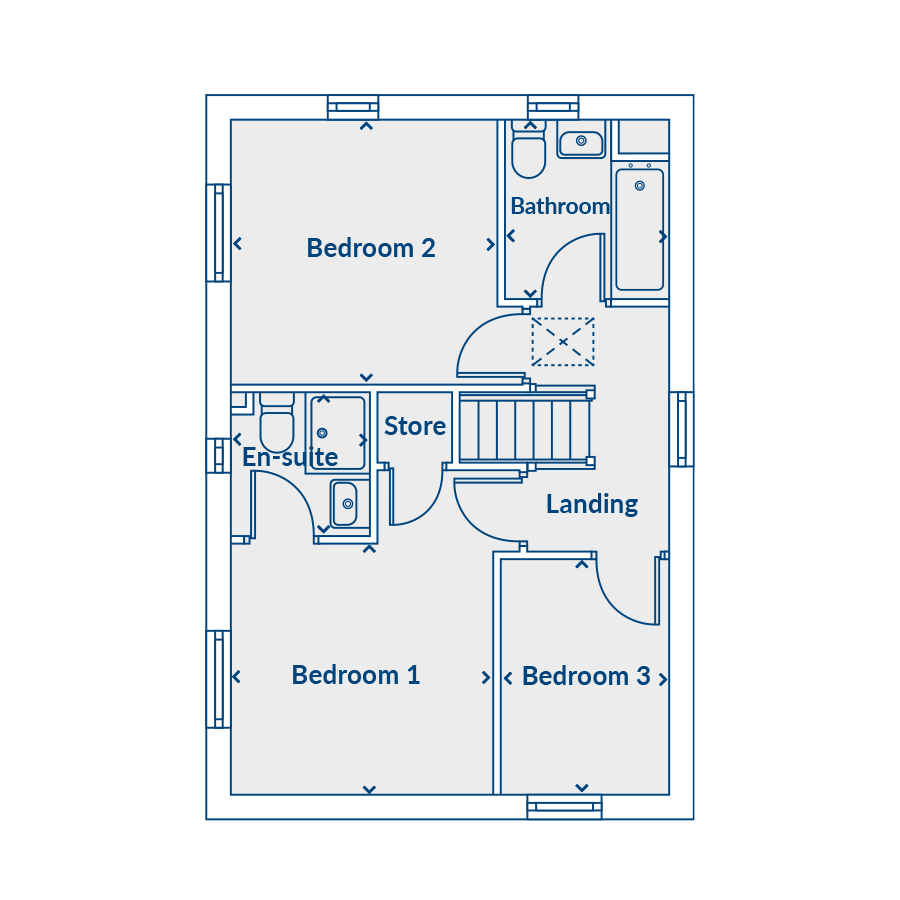 First Floor Floorplan
