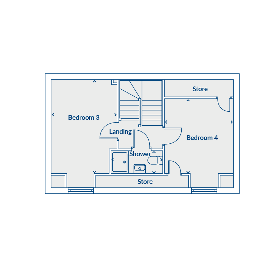 Second Floor Floorplan