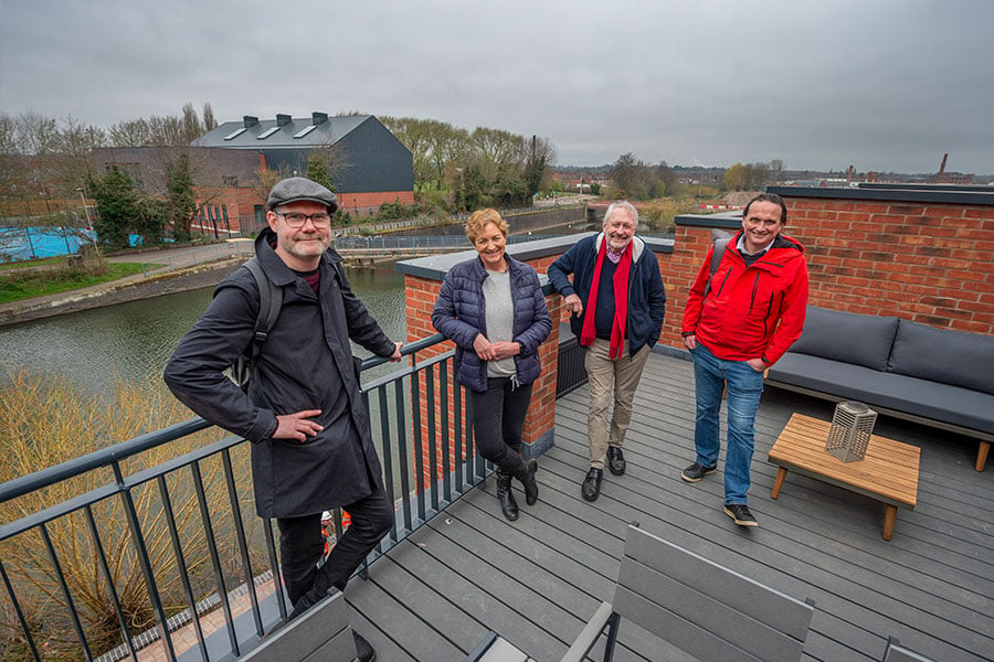 Leicester City Mayor Visits 350 Unit Housing Development in Leicester