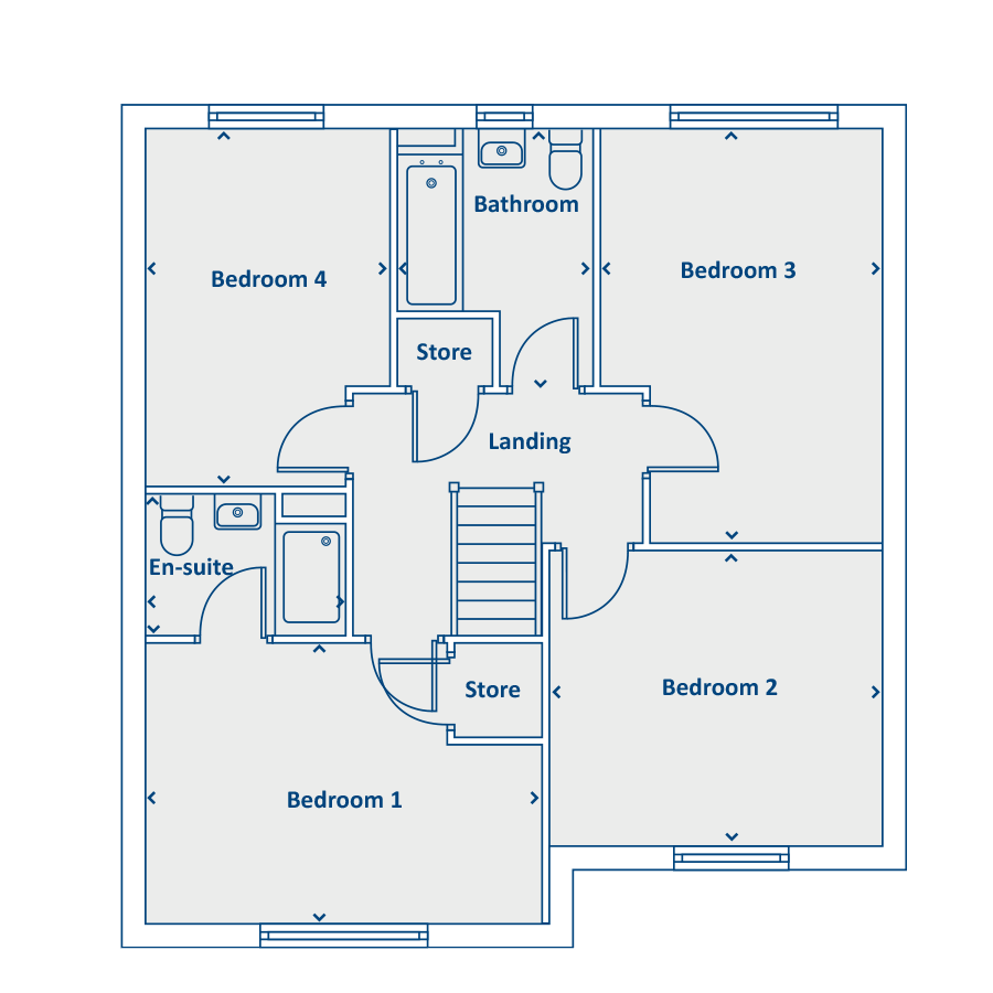 First Floor Floorplan
