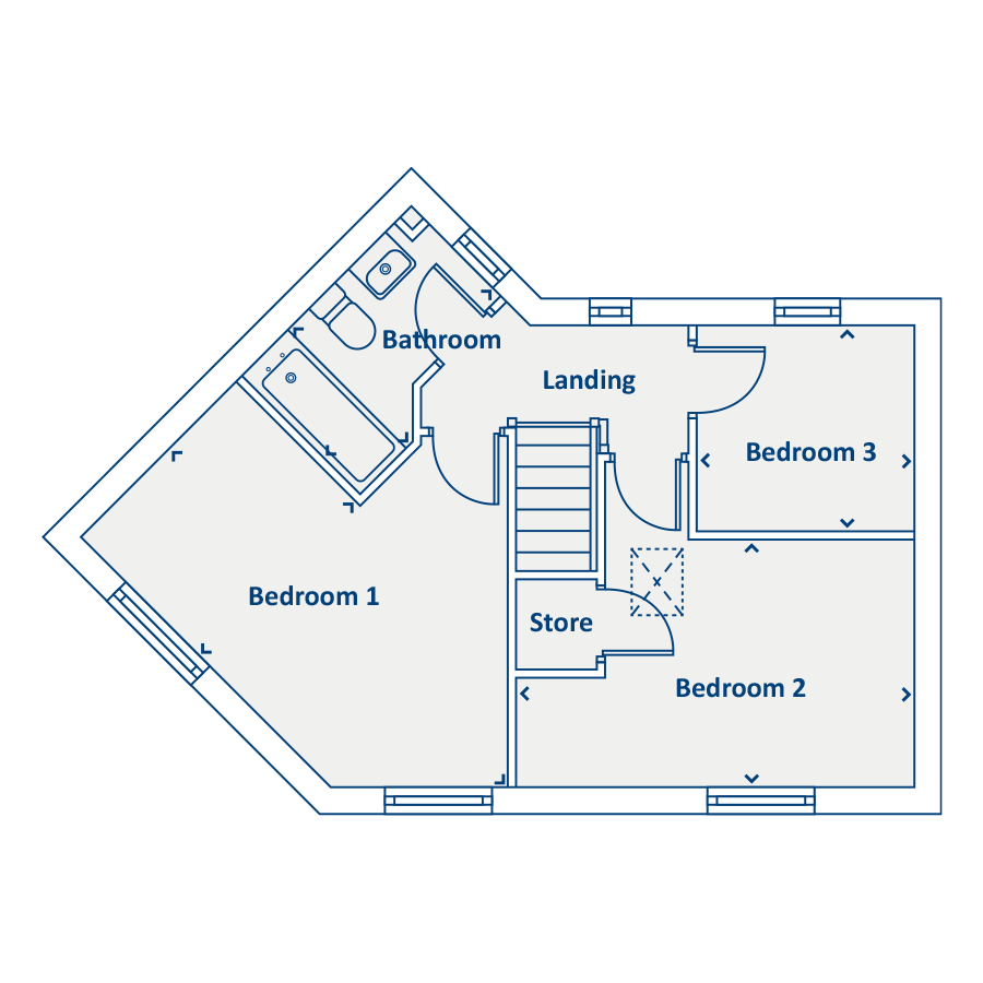 First Floor Floorplan