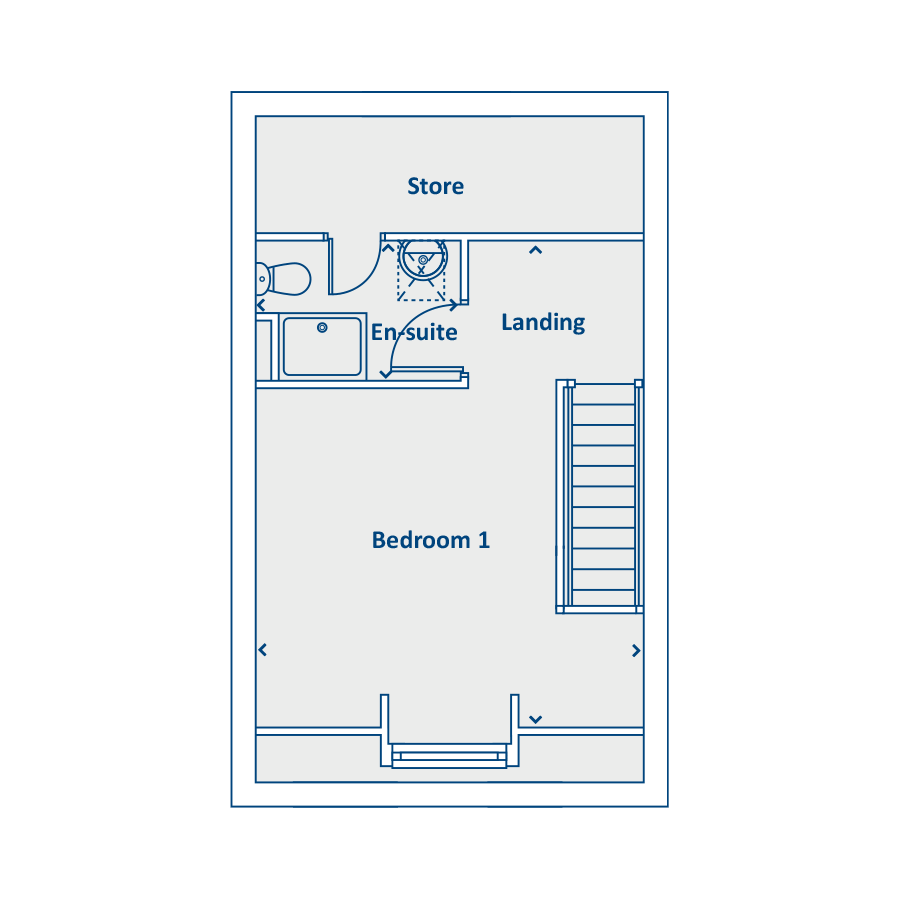 Second Floor Floorplan