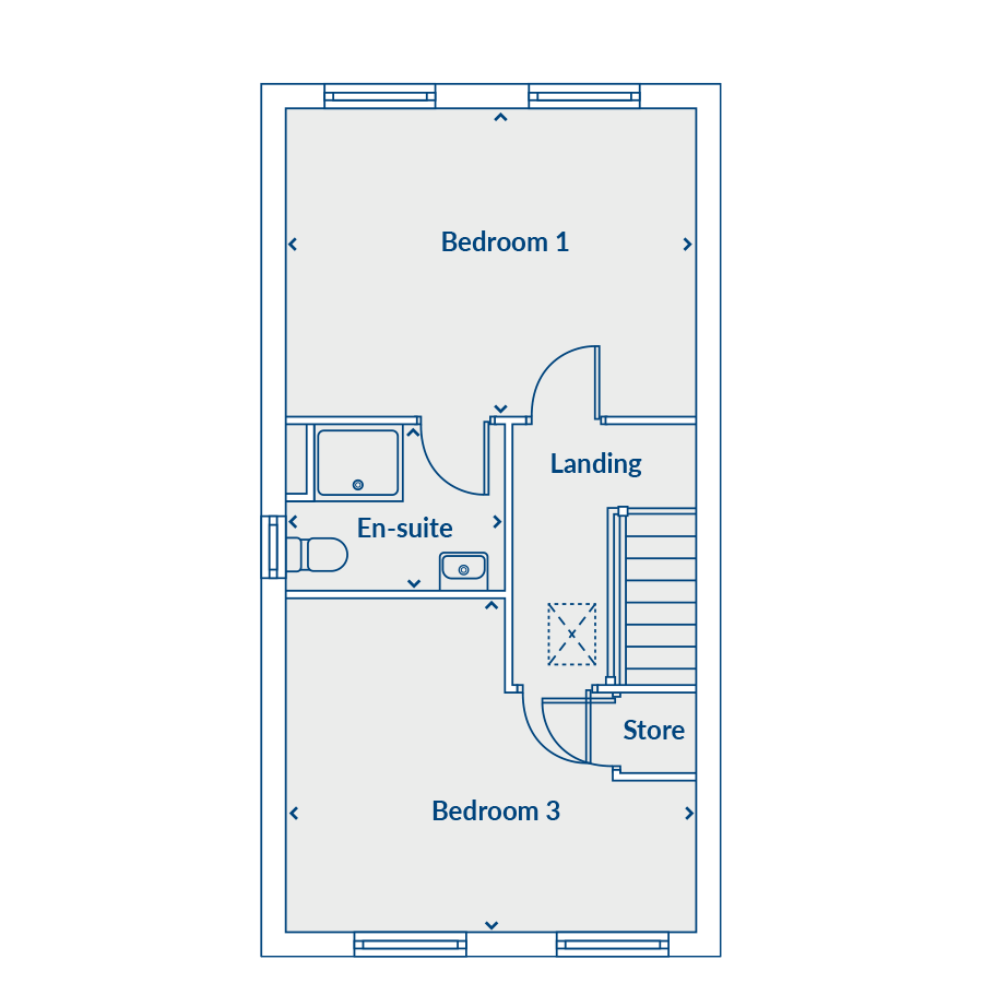 Second Floor Floorplan