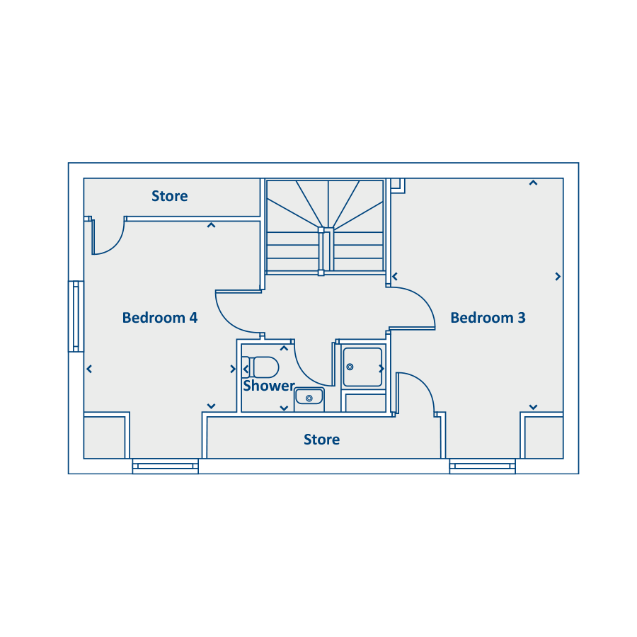 Second Floor Floorplan