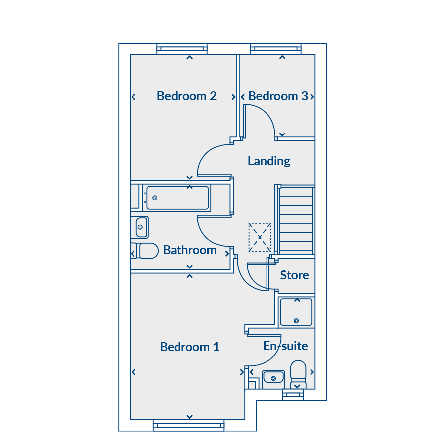 First Floor Floorplan