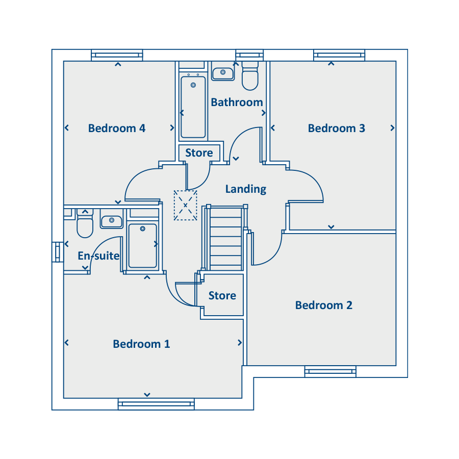 First Floor Floorplan