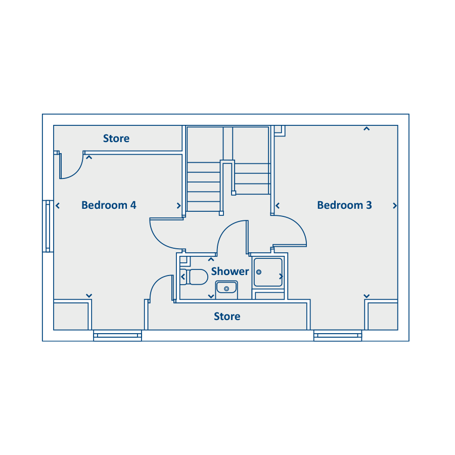 Second Floor Floorplan