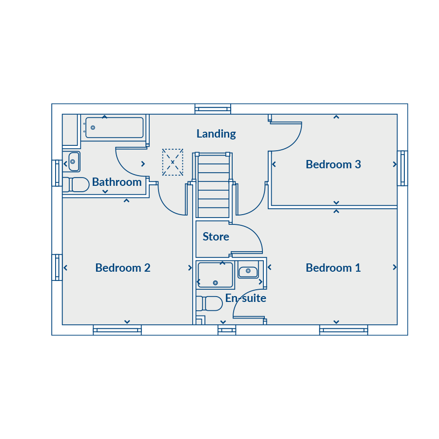 First Floor Floorplan