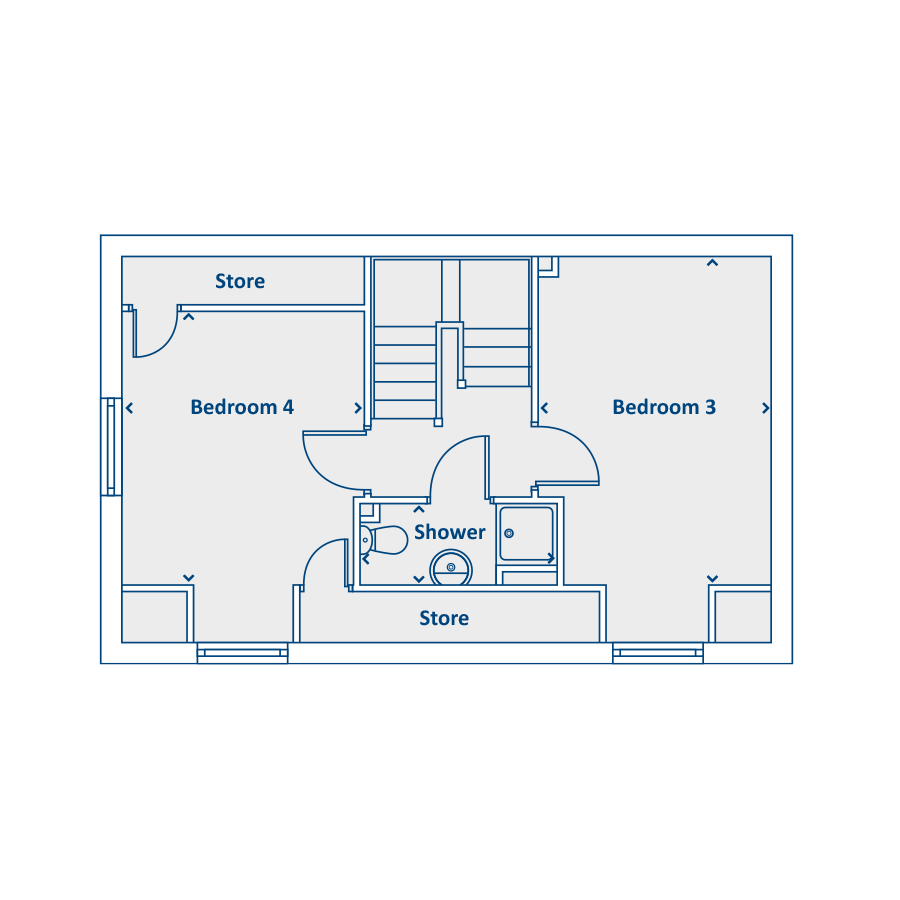 Second Floor Floorplan