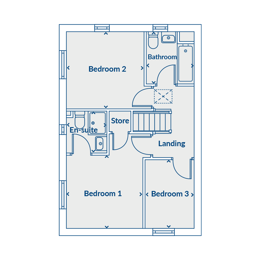 First Floor Floorplan
