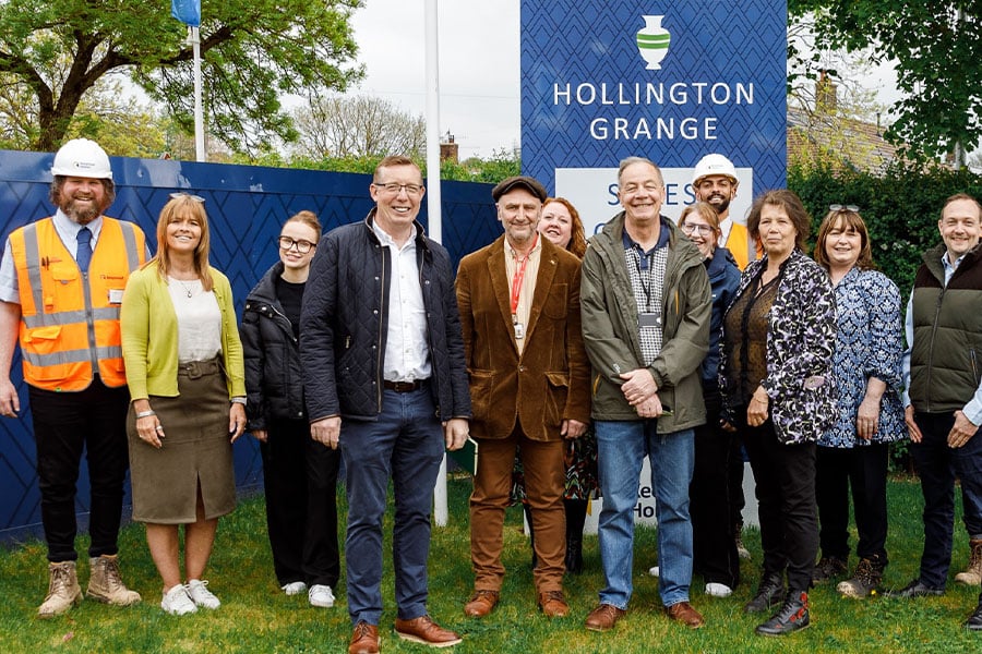 Keepmoat celebrates successful transformation of disused land in Stoke-on-Trent