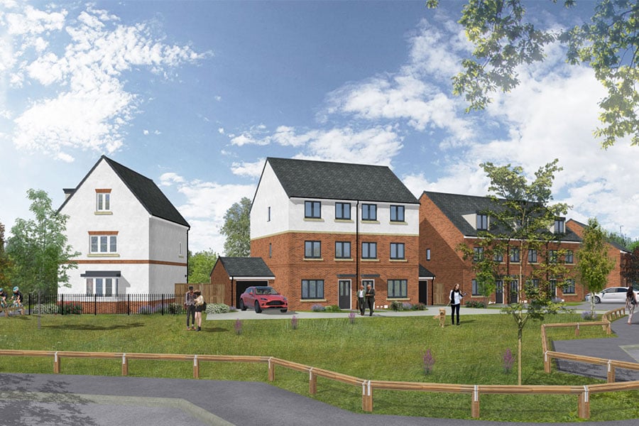 Disused Rail Yard in Heaton Set to be Transformed into 140 New Homes 