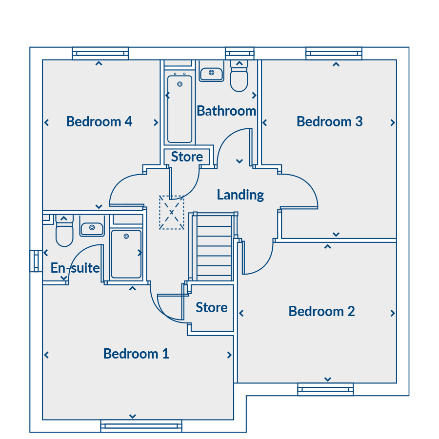 First Floor Floorplan