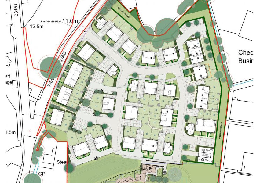 National Homebuilder Keepmoat Homes Announces Purchase of Land in Cheddar