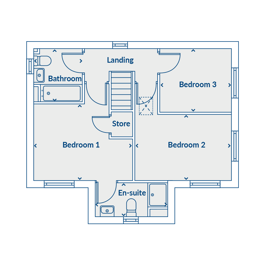 First Floor Floorplan
