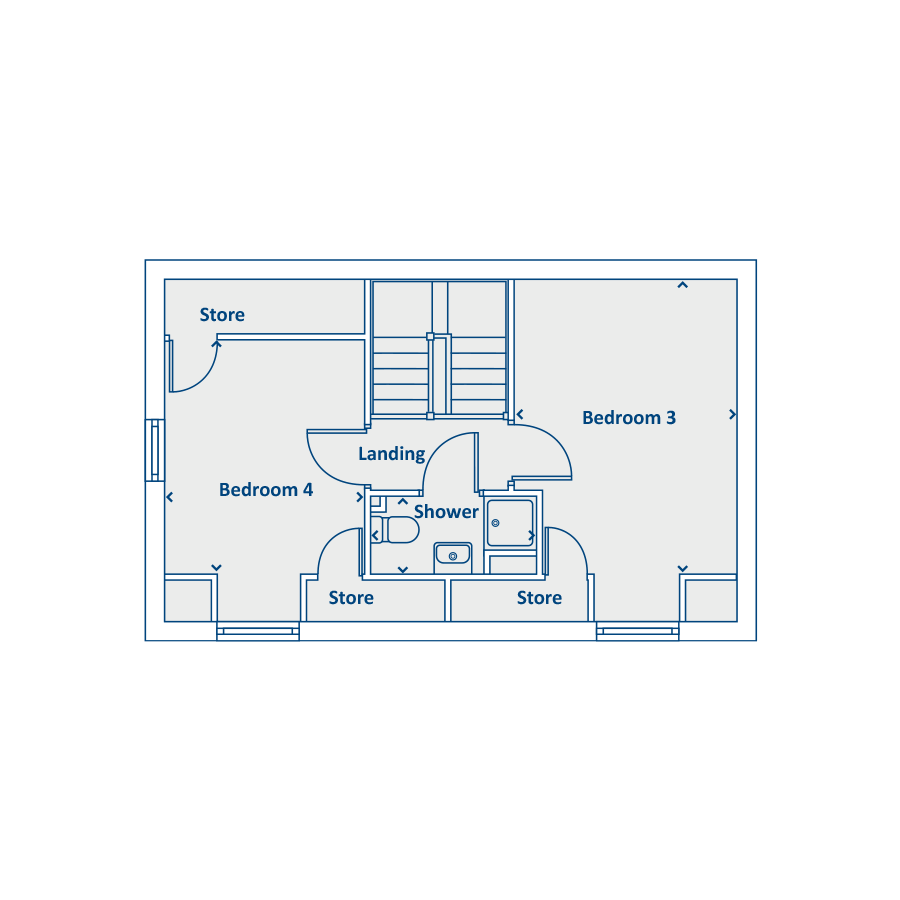 Second Floor Floorplan