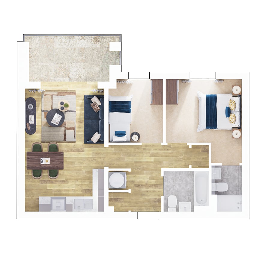 Apartment Layout Floorplan