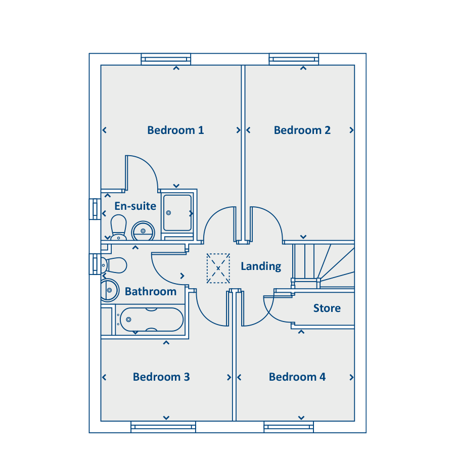 First Floor Floorplan