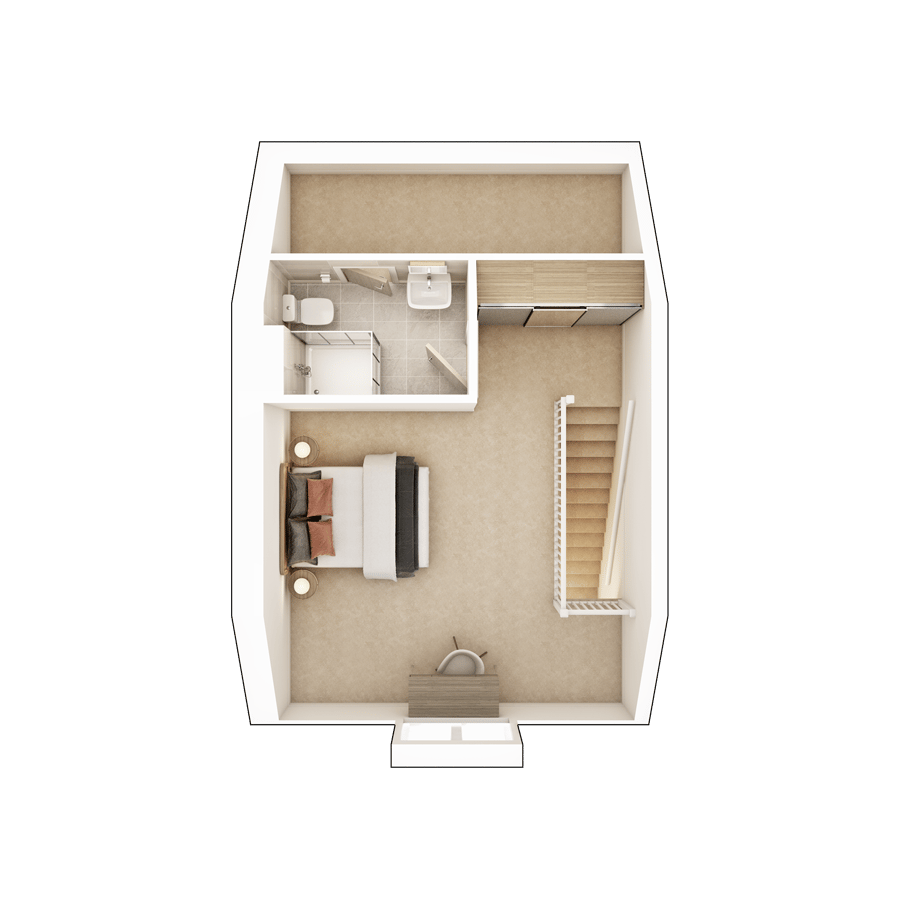 Second Floor Floorplan