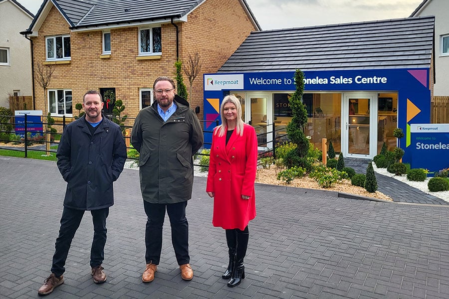 Keepmoat announces partnership to create multi-tenure community in Stoneyburn