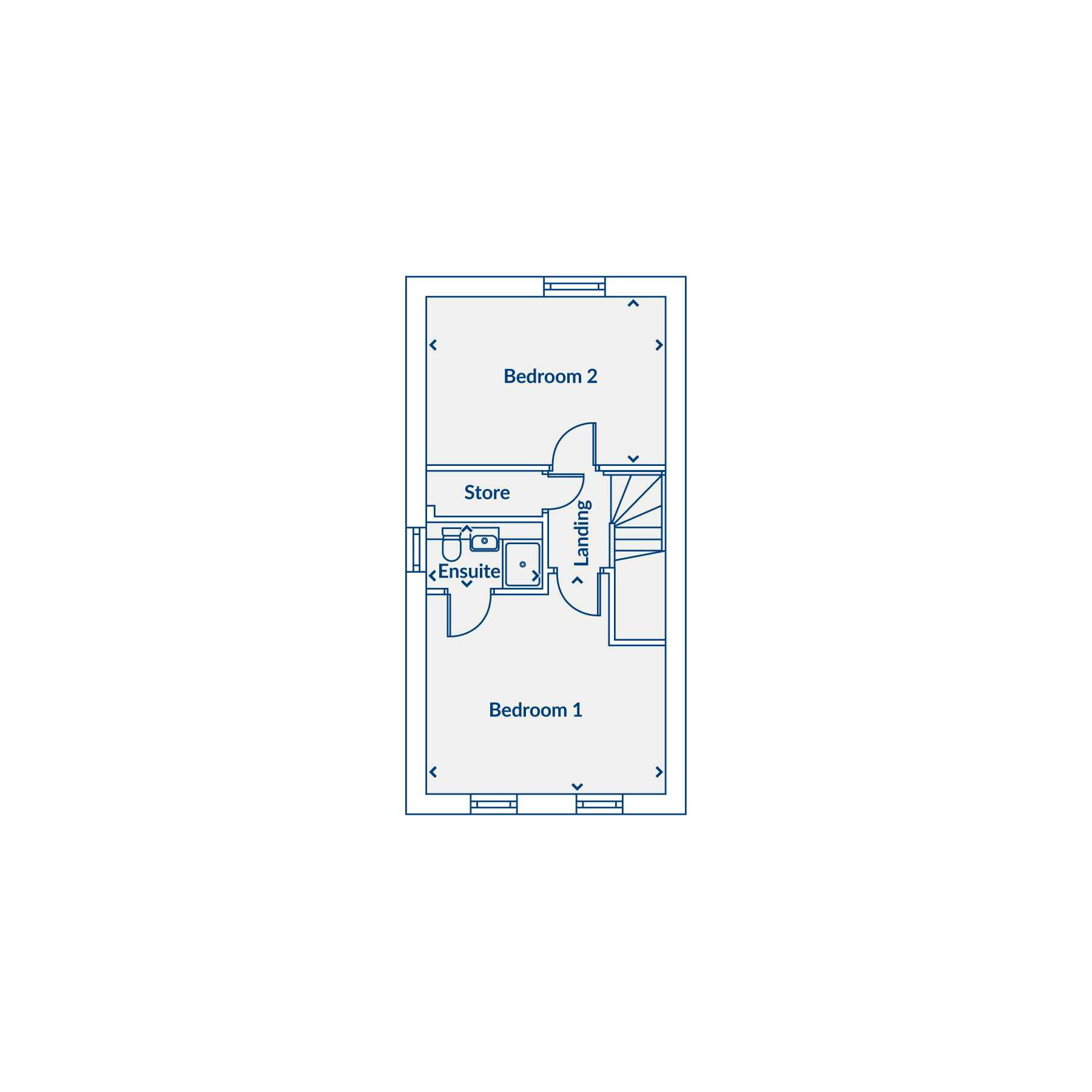 Second Floor Floorplan