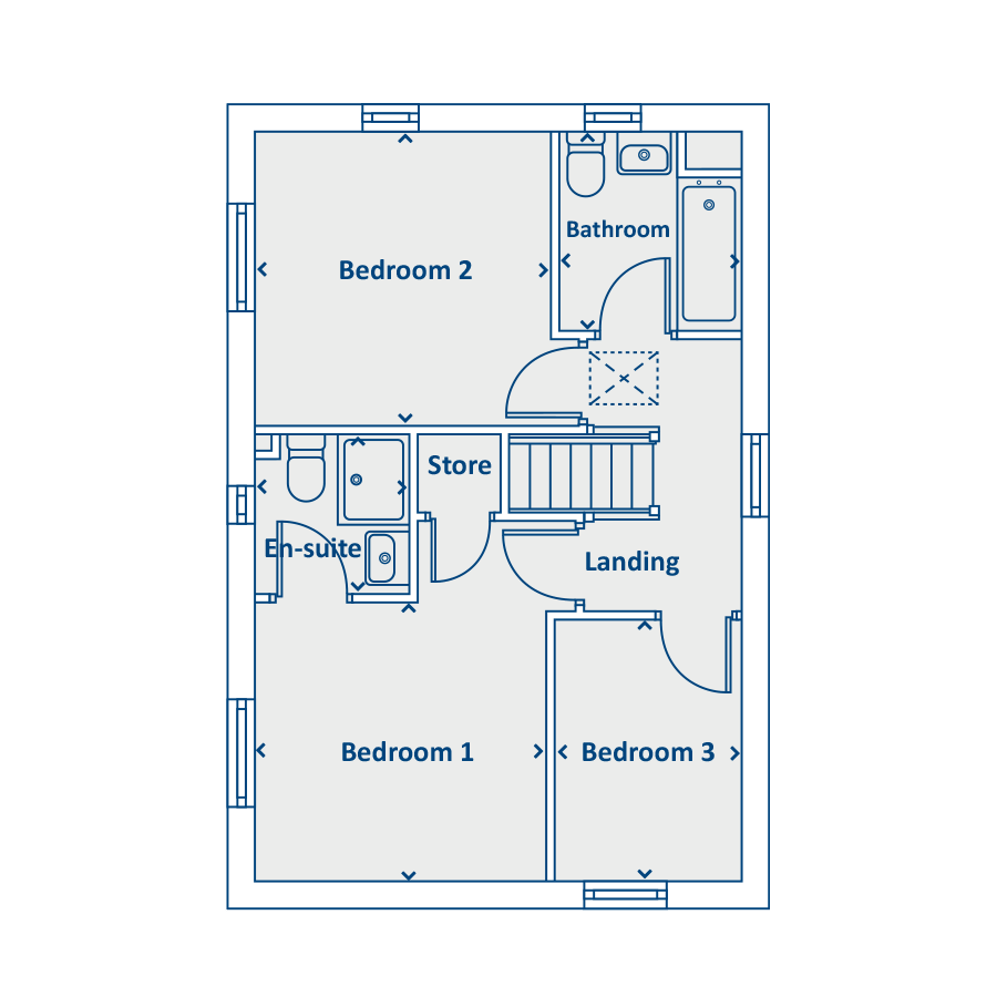 First Floor Floorplan