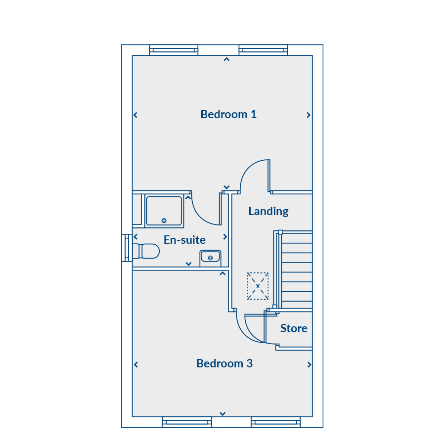 Second Floor Floorplan