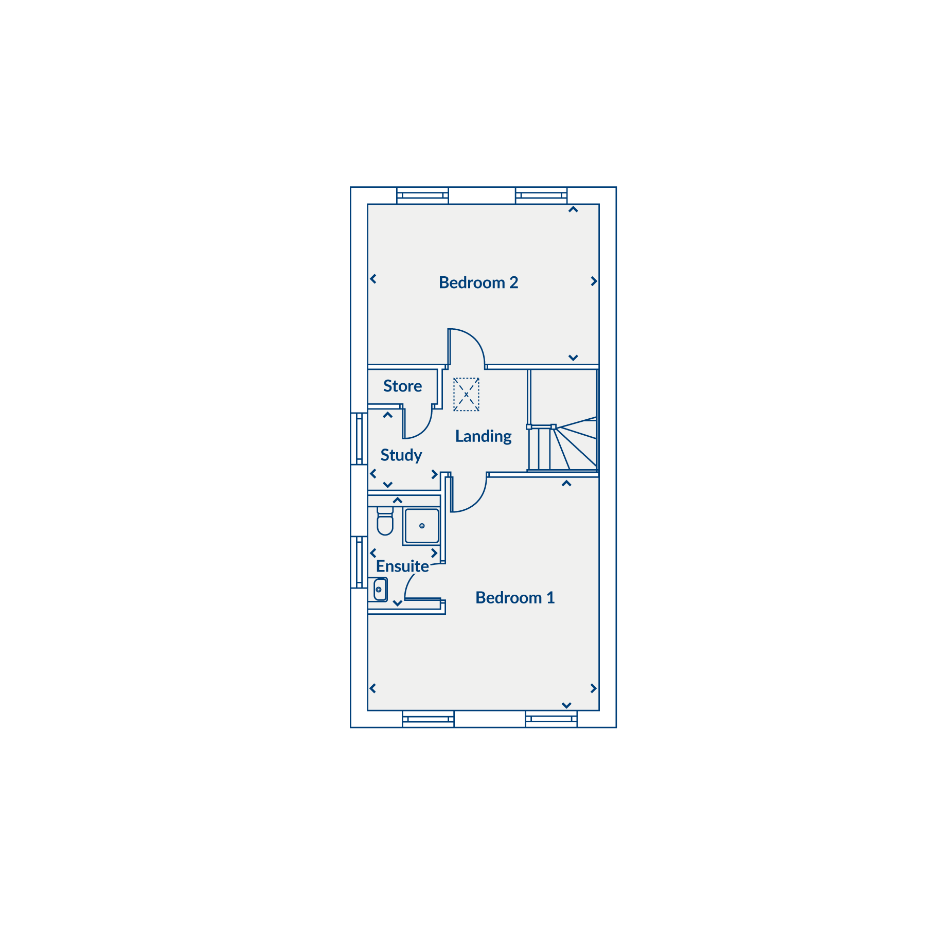 Second Floor Floorplan