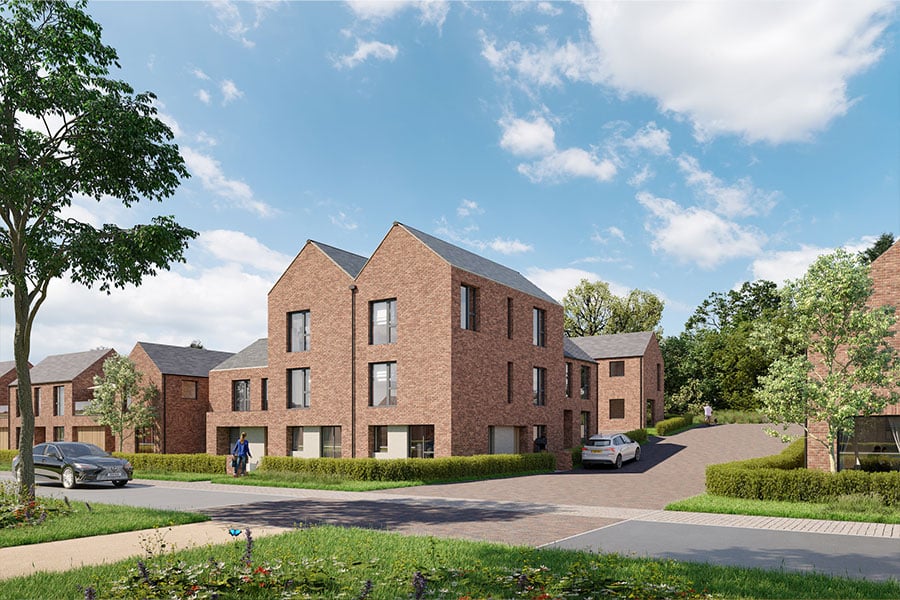 Partnership will deliver 199 new homes in Sandymoor