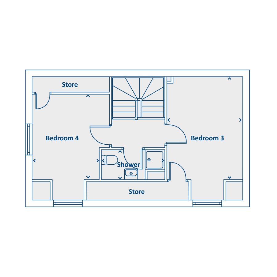 Second Floor Floorplan