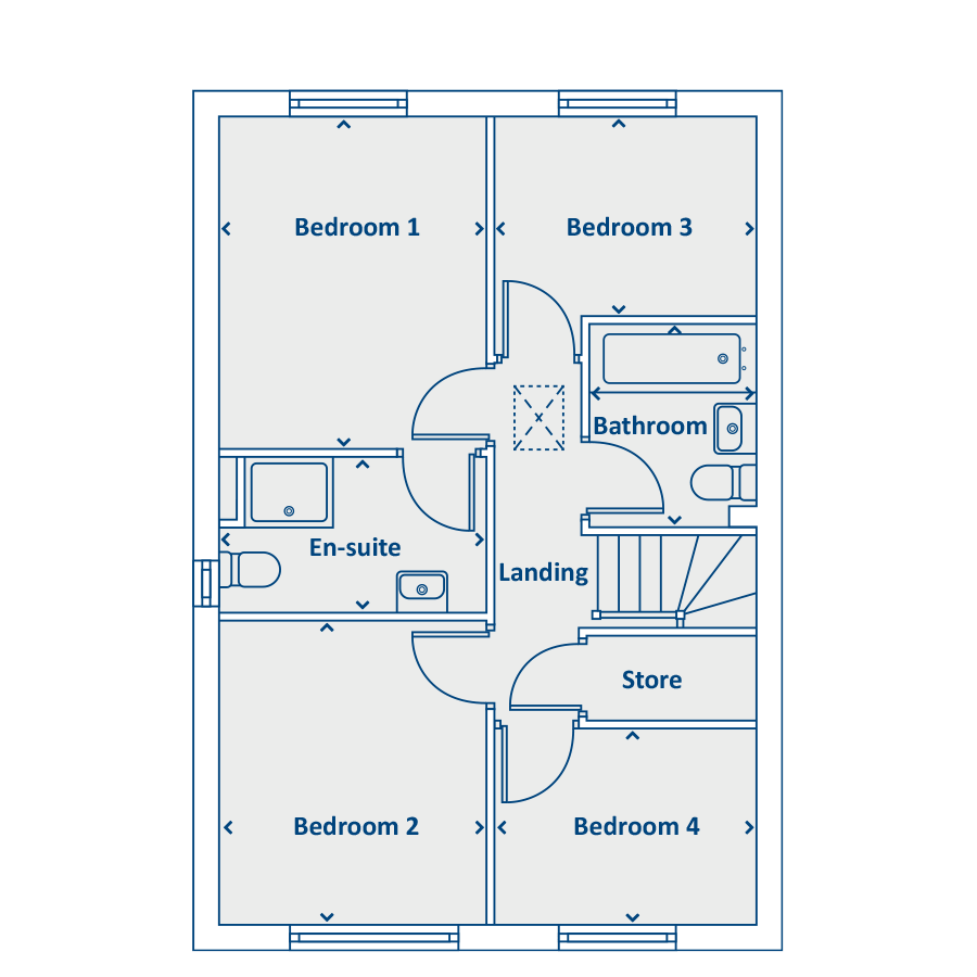 First Floor Floorplan