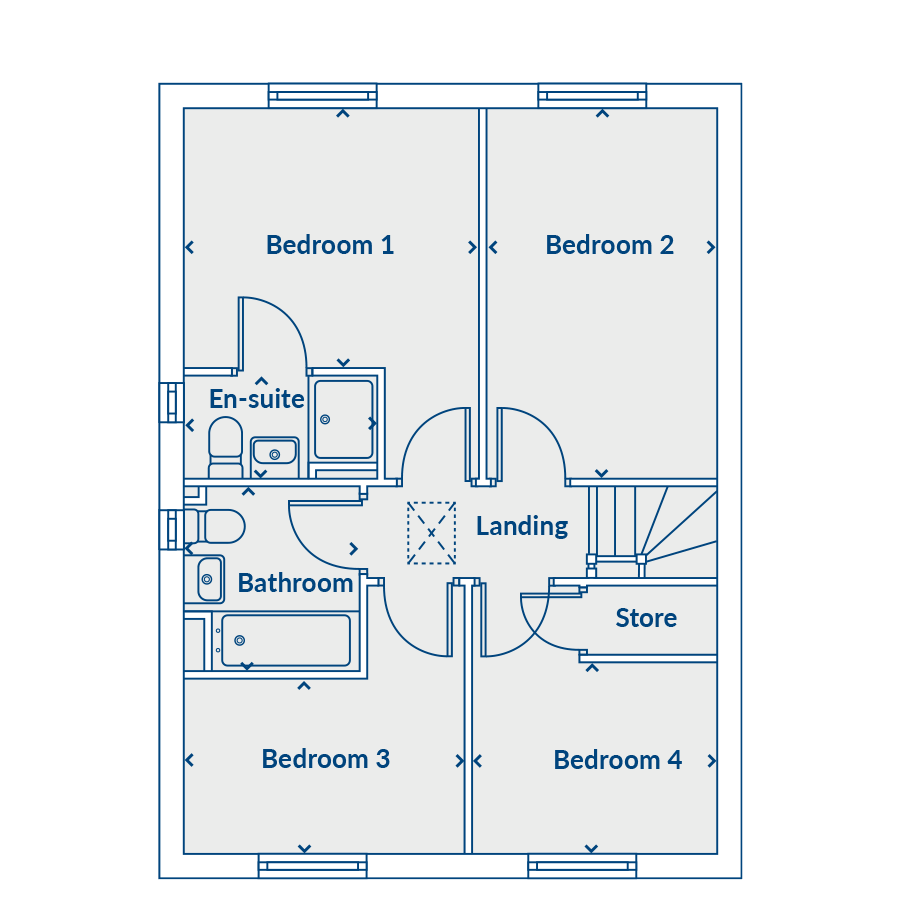 First Floor Floorplan
