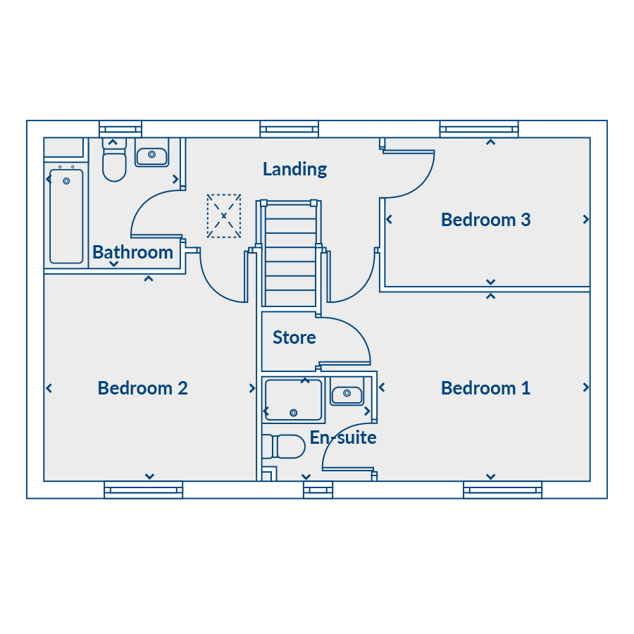 First Floor Floorplan