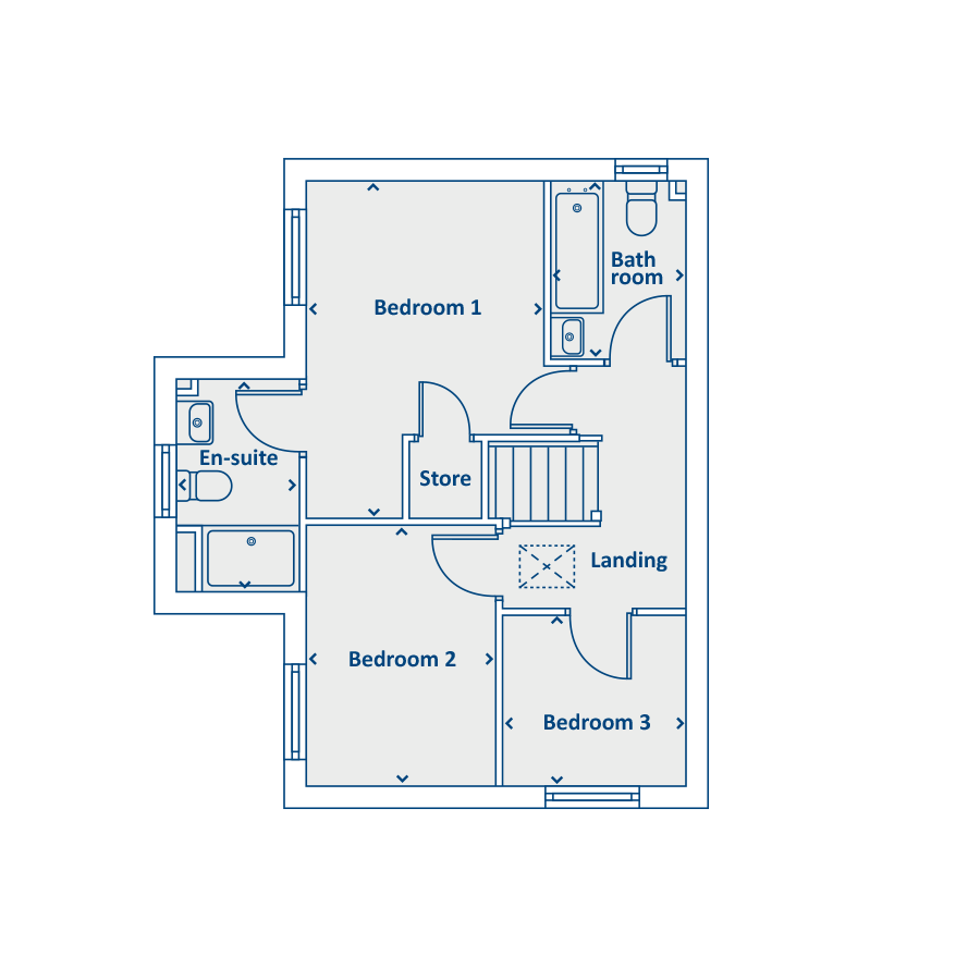 First Floor Floorplan