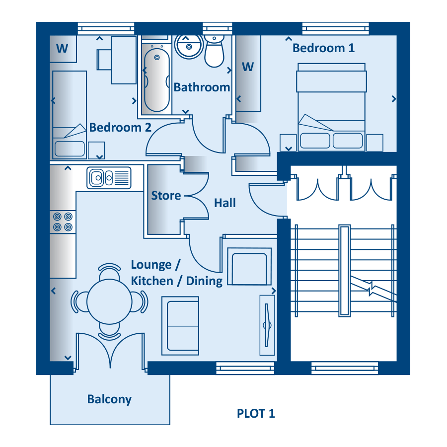 First Floor Floorplan