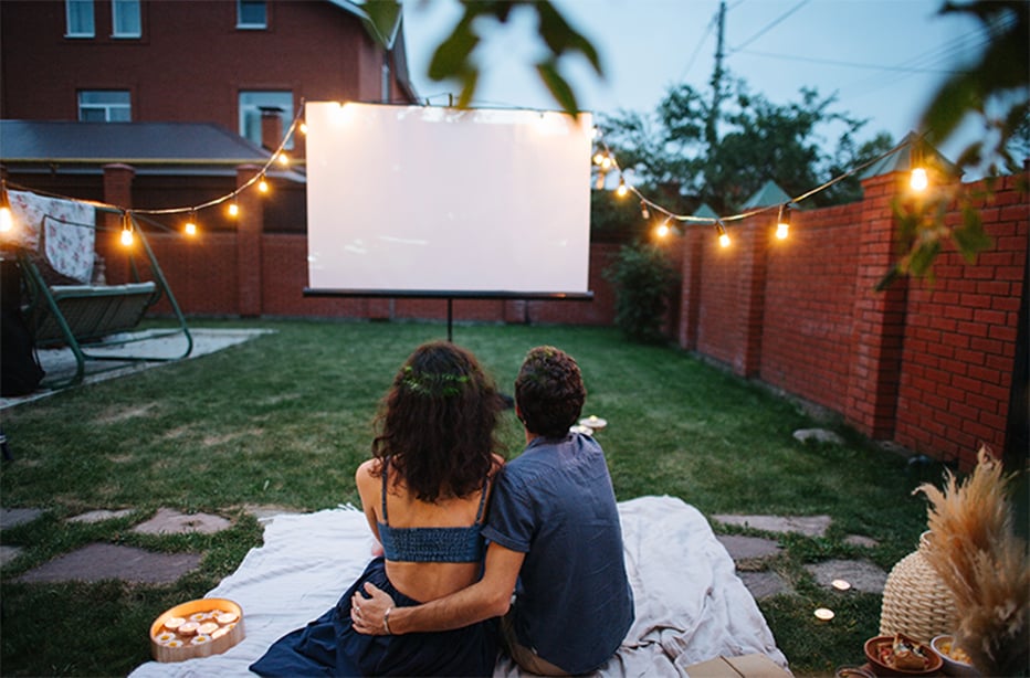 Creating The Perfect Outdoor Cinema Set Up In Your Back Garden