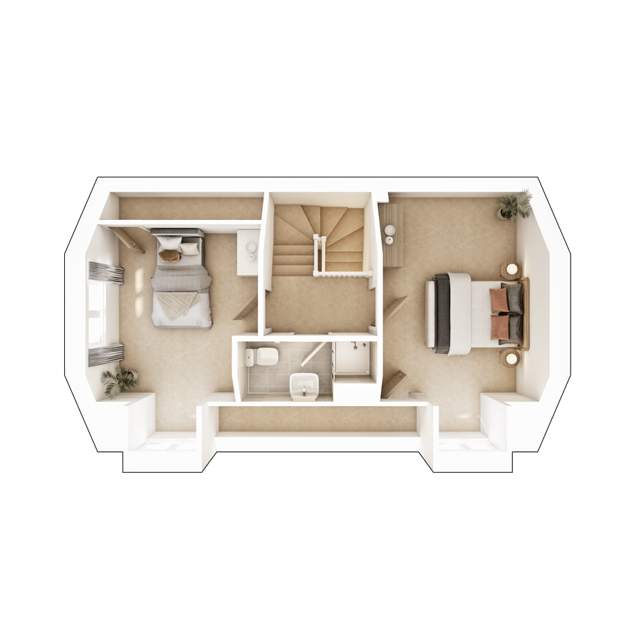 Second Floor Floorplan