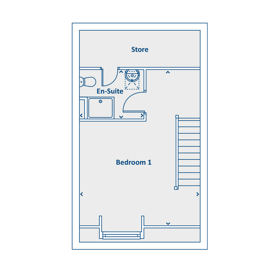 Second Floor Floorplan