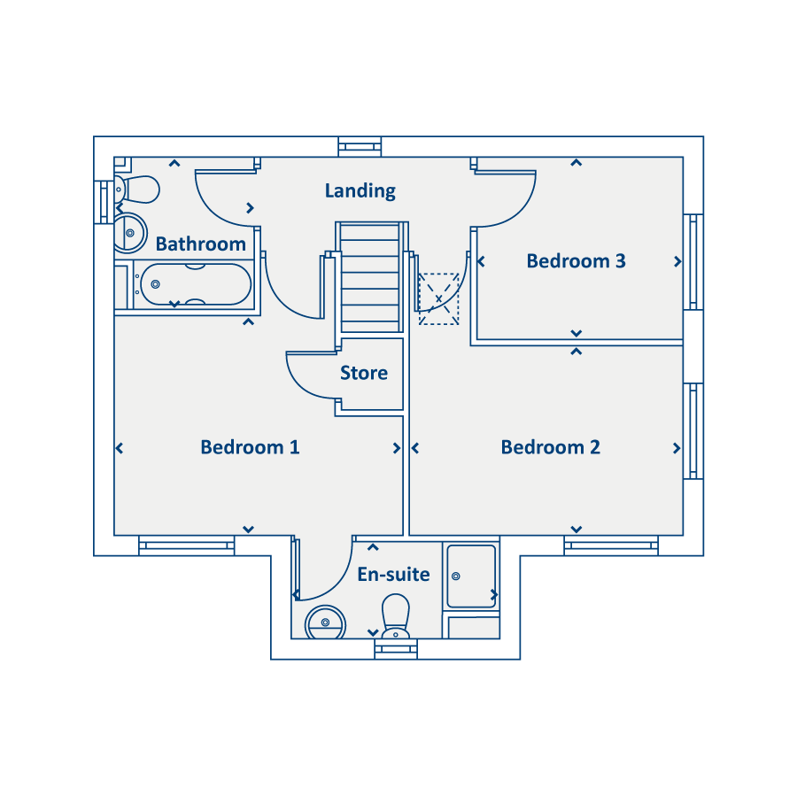 First Floor Floorplan