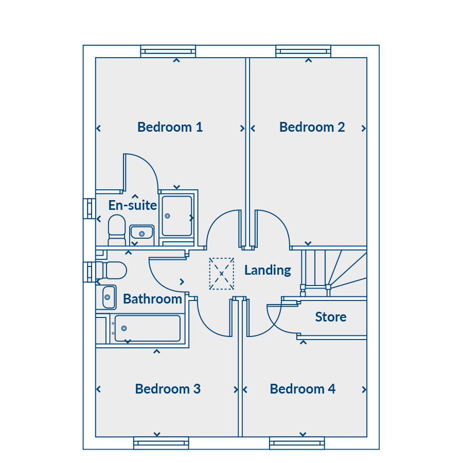 First Floor Floorplan