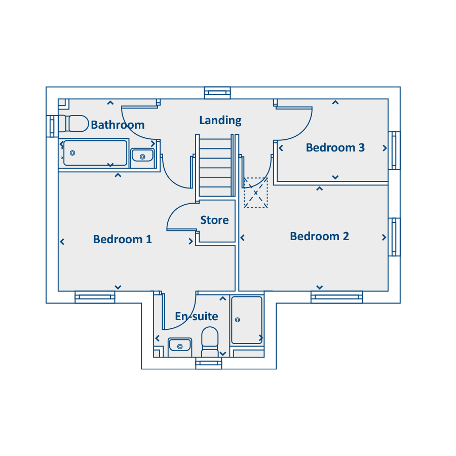 First Floor Floorplan