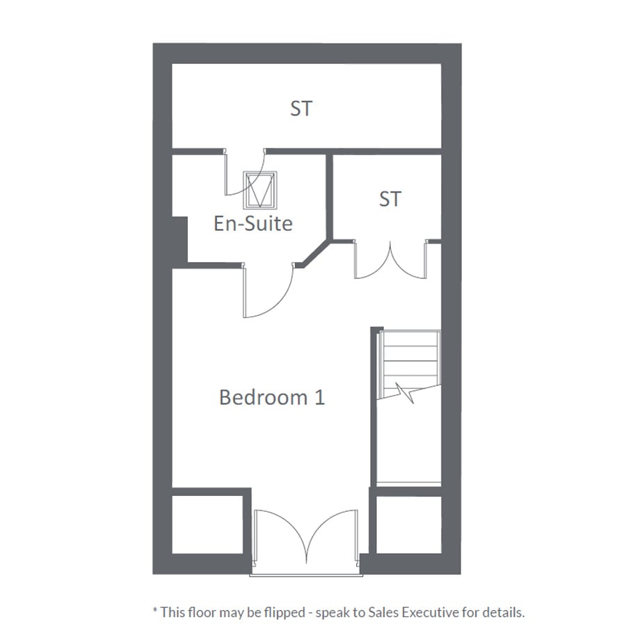 Second Floor Floorplan