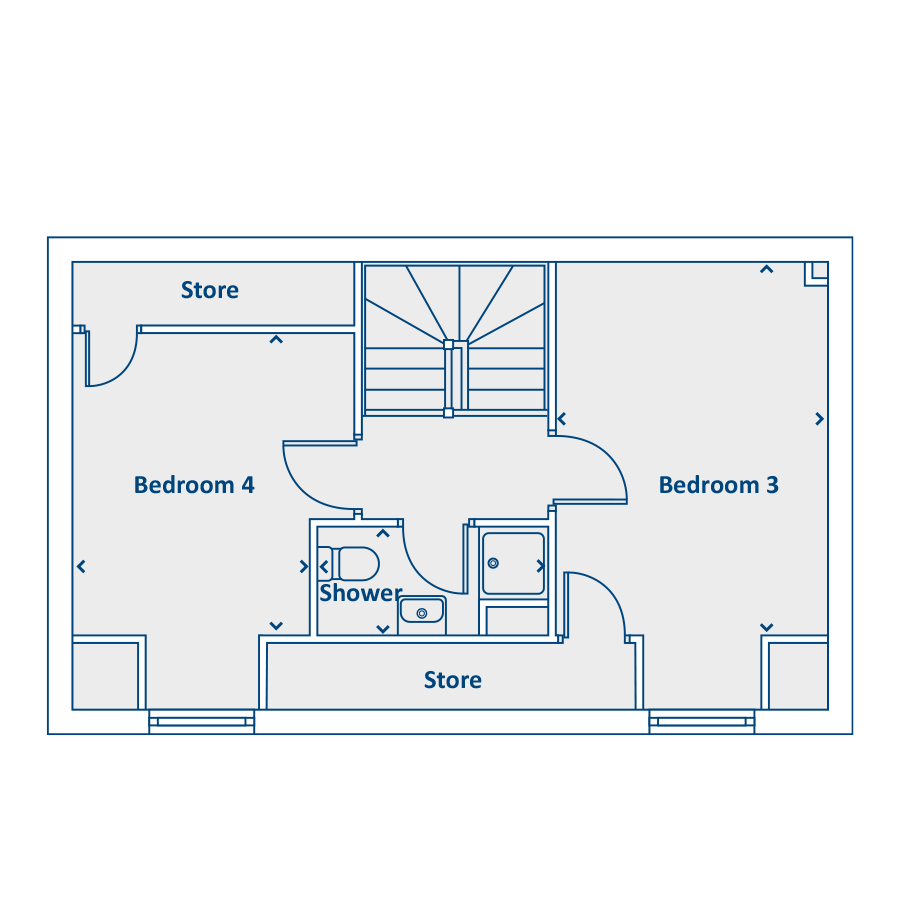 Second Floor Floorplan