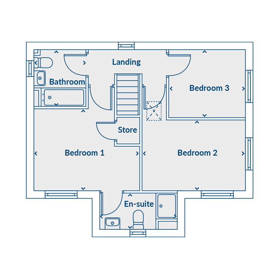 First Floor Floorplan