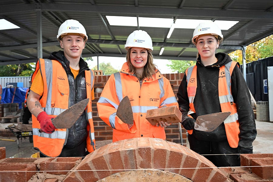 North East mayor shares her vision to bridge the skills gap with the next generation of house builders 