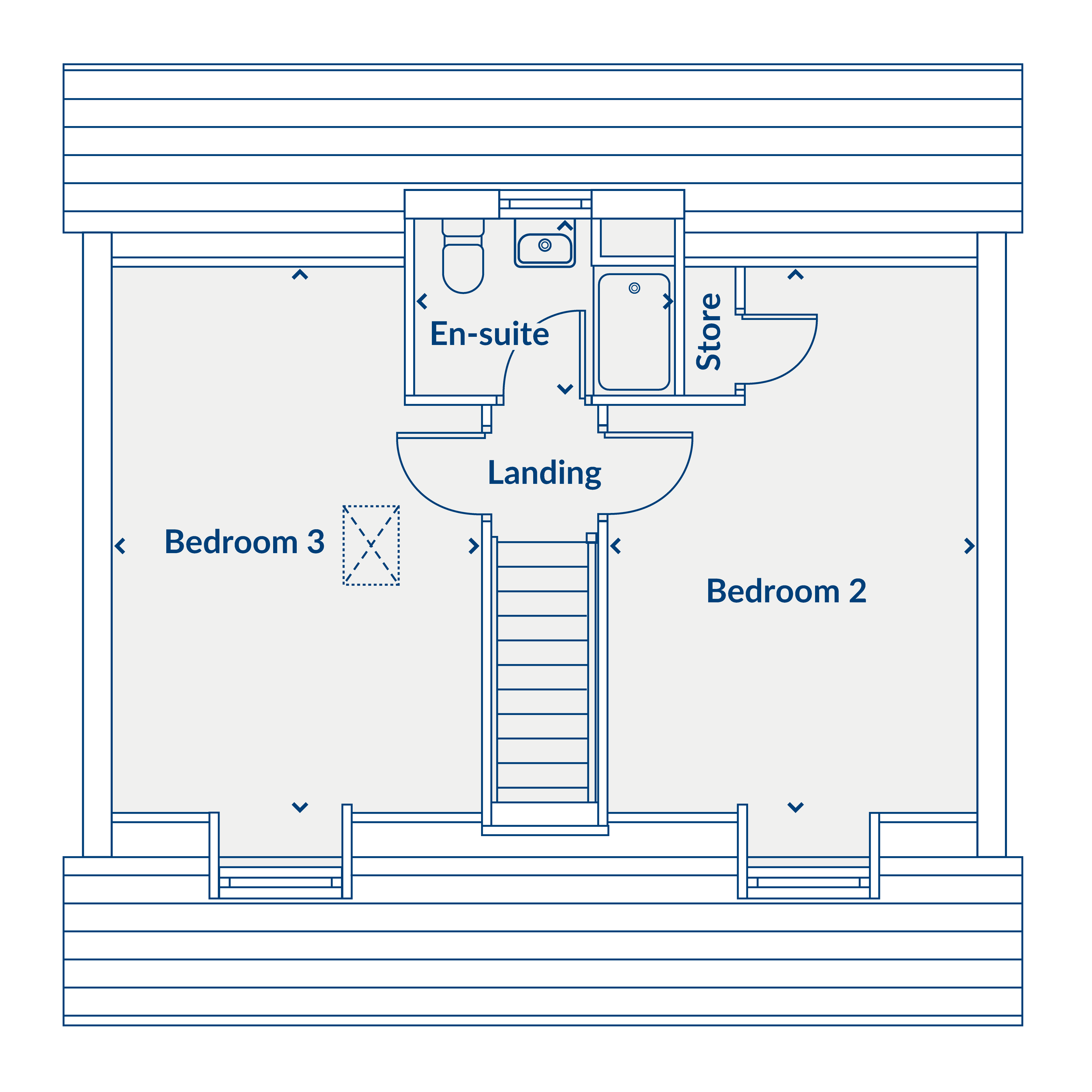 Second Floor Floorplan