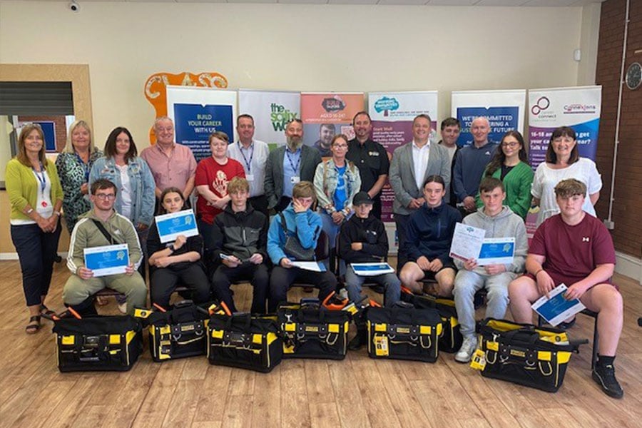 Homebuilders Bring Summer Construction Training Programme to Young People in Salford