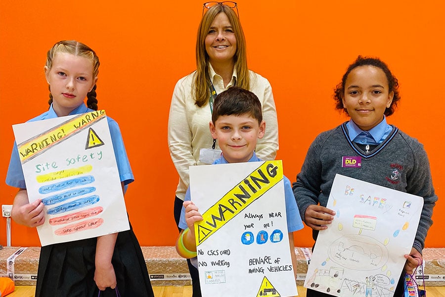 Pupils at Hope Primary School Discover the Art of Site Safety